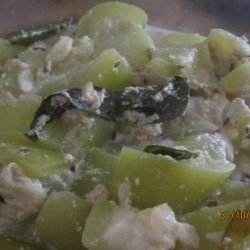 Bottle Gourd in Milk Gravy