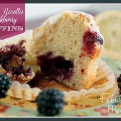 Lemon Blackberry Muffins