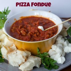 Pizza Fondue