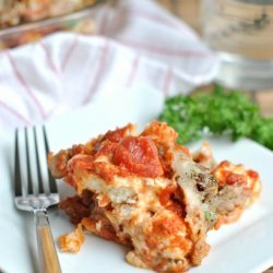 Sausage Pizza Bake