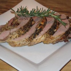 Sun-Dried Tomato and Herb Stuffed Leg of Lamb