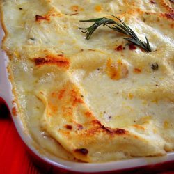 Roasted Butternut Squash, Rosemary, and Garlic Lasagna