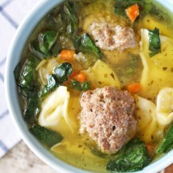 Meatball Tortellini Soup