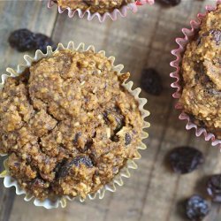 Pumpkin Raisin Muffins - Gluten Free