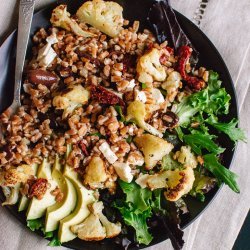 Roast Cauliflower and Feta Salad