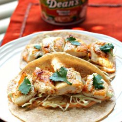 Buffalo Ranch Fish Tacos