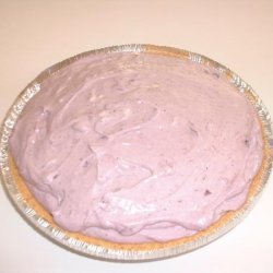 Jim's Blueberry Cream Cheese Pie (Lightened)