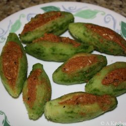 Stuffed Karela (Stuffed Bitter Gourd)