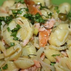 Smoked Trout, Lemon & Fennel Pasta