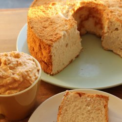 Pumpkin Spice Angel Food Cake