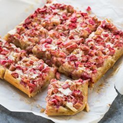 Rhubarb Bars