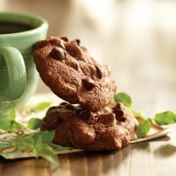 Chocolate-Mint Brownie Cookies