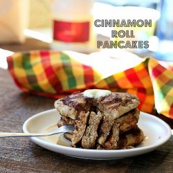 Pancake Mix Cinnamon Roll Pancakes