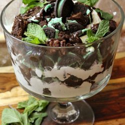 Fudge Brownie Trifle