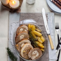 Roast Rabbit With Stuffing