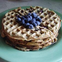 Blueberry Flavored Waffles