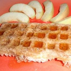 Dairy and Wheat Free Apple-Cinnamon Spelt Waffles