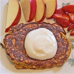 Savory Butternut Squash Pancakes