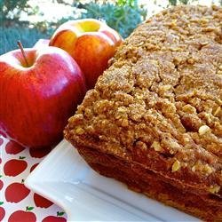 Sweet Moist Apple Bread