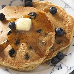 Wholesome Soy Berry Pancakes