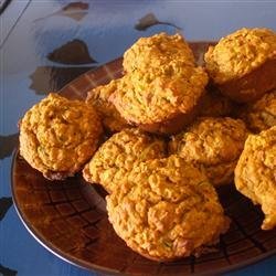 Healthy Pumpkin Zucchini Muffins