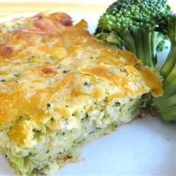 Broccoli Corn Bread with Cheese