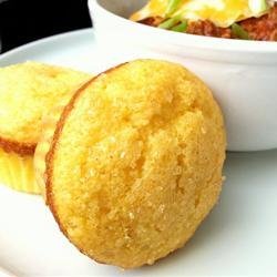 Easy, Sweet Cornbread Muffins