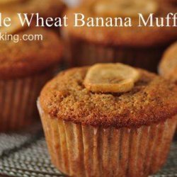 Easy Whole Wheat Banana Muffins