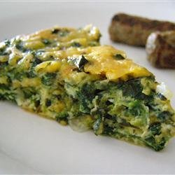 Crustless Spinach Quiche