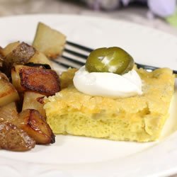 Green Chile Frittata