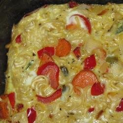 Ramen Noodle Frittata