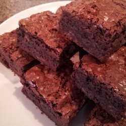 Rich Dark Chewy Brownies