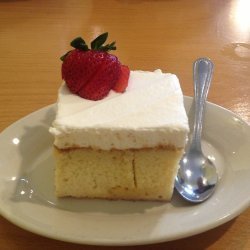 Light Tres Leches Cake