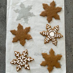 Thick and Chewy Gingerbread Cookies