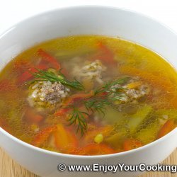 Meatball Soup - Meatballs