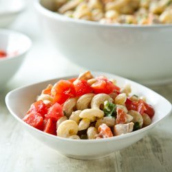 Chicken Bacon Ranch Pasta Salad