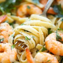 Garlic Shrimp Pasta