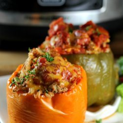 Crock Pot Stuffed Peppers