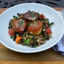 Scallop and Tomato Salad