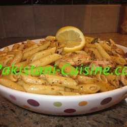 Lemon Chicken with Pasta