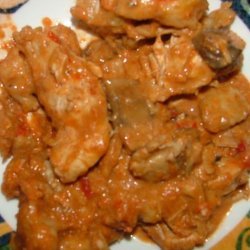 Slow Cooker Chicken Paprikash