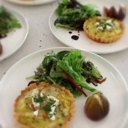 Potato, Leek, and Feta Tart