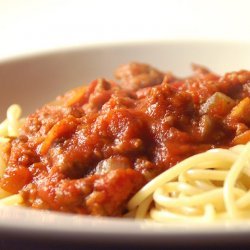 Spaghetti and Meat Sauce