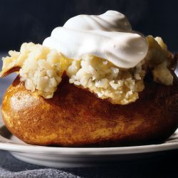 Twice-Baked Sweet Potatos with Ricotta