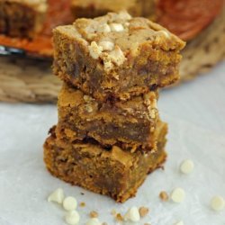 Chocolate Toffee Blondies