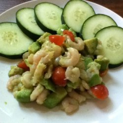 Avocado and Shrimp Salad