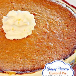 Sweet Potato Custard Pie