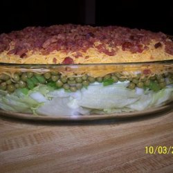 Delicious 7 Layer Salad