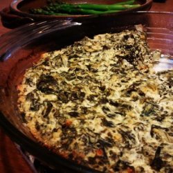 Crustless Spanakopita