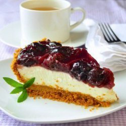 No-Bake Cherry Cheesecake